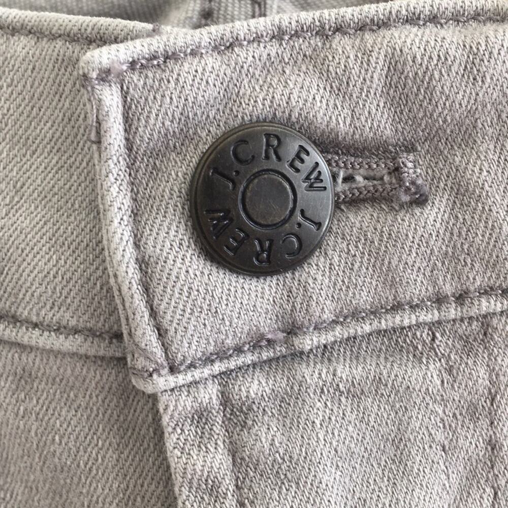 J. Crew women’s skinny jeans gray sz 26 distressed - Picture 6 of 8